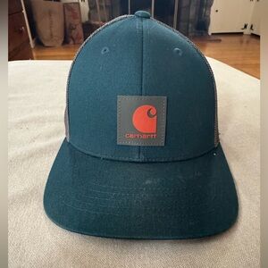 Carhartt Teal and Gray Mesh Cap